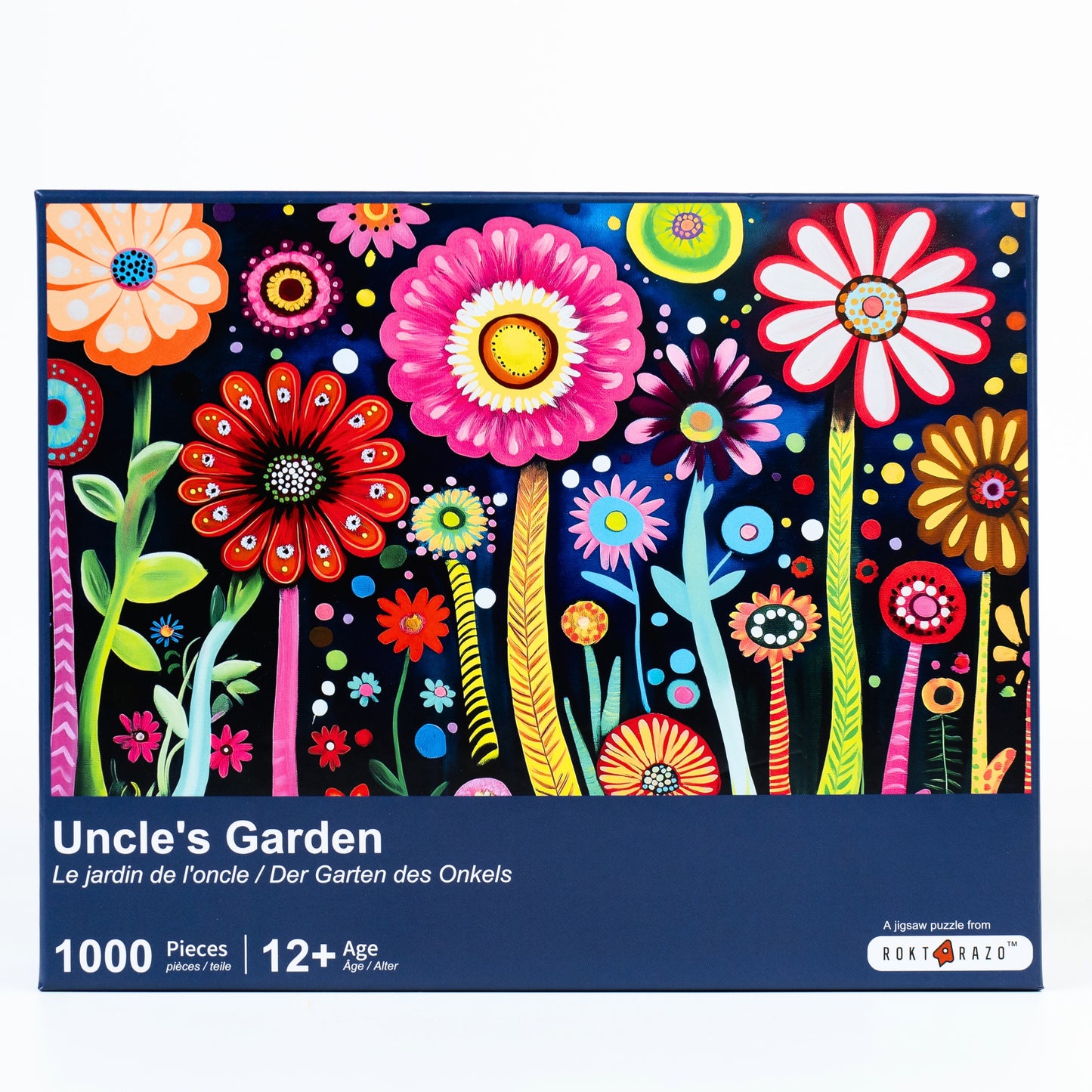 Uncle's Garden, 1000 Pieces Jigsaw Puzzles, Finish Size 26.0 * 18.9in