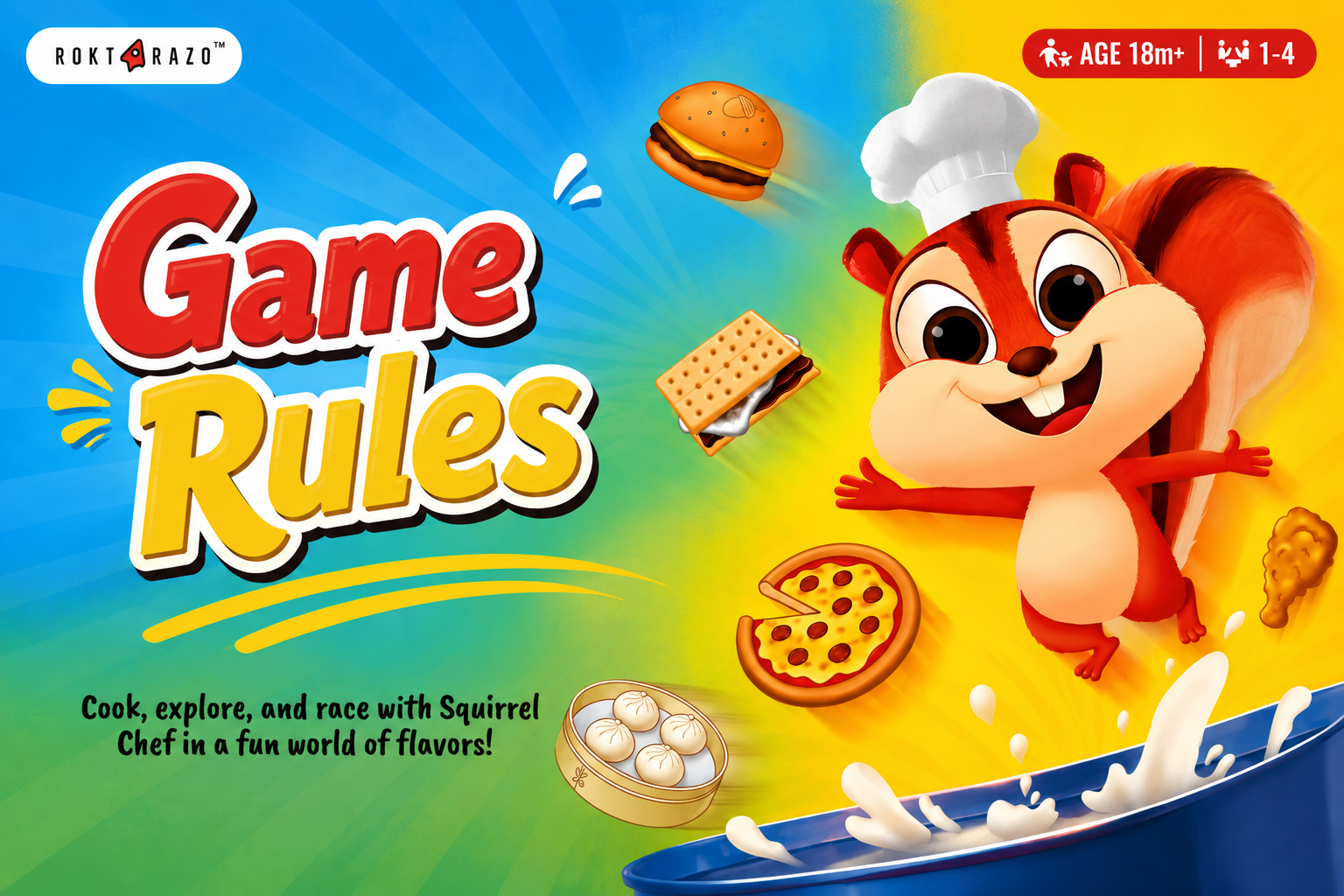 🍳 Recipe Rush Game Rules