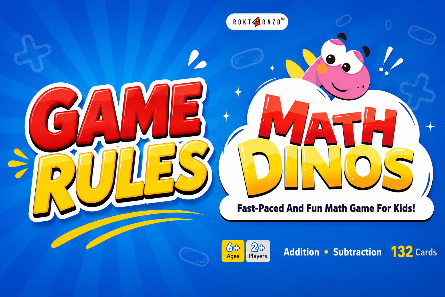 🦕 Math Dinos Game Rules