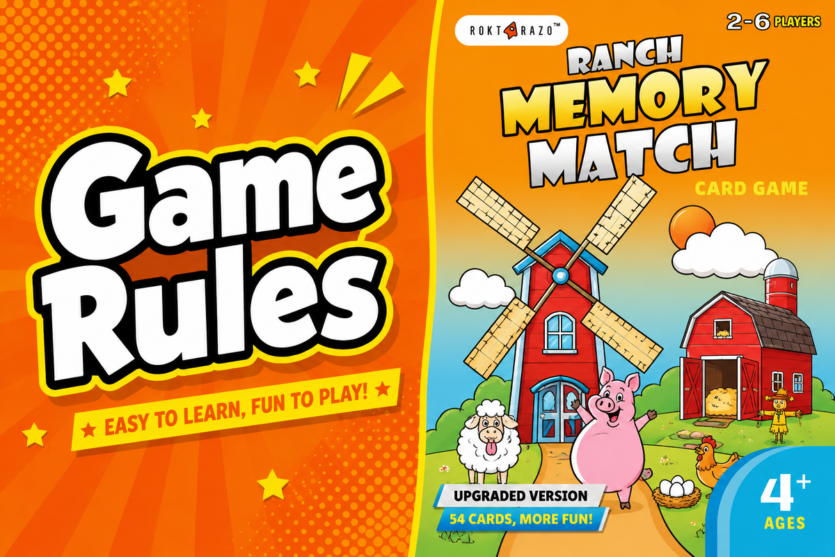 Ranch Memory Match Game Rules