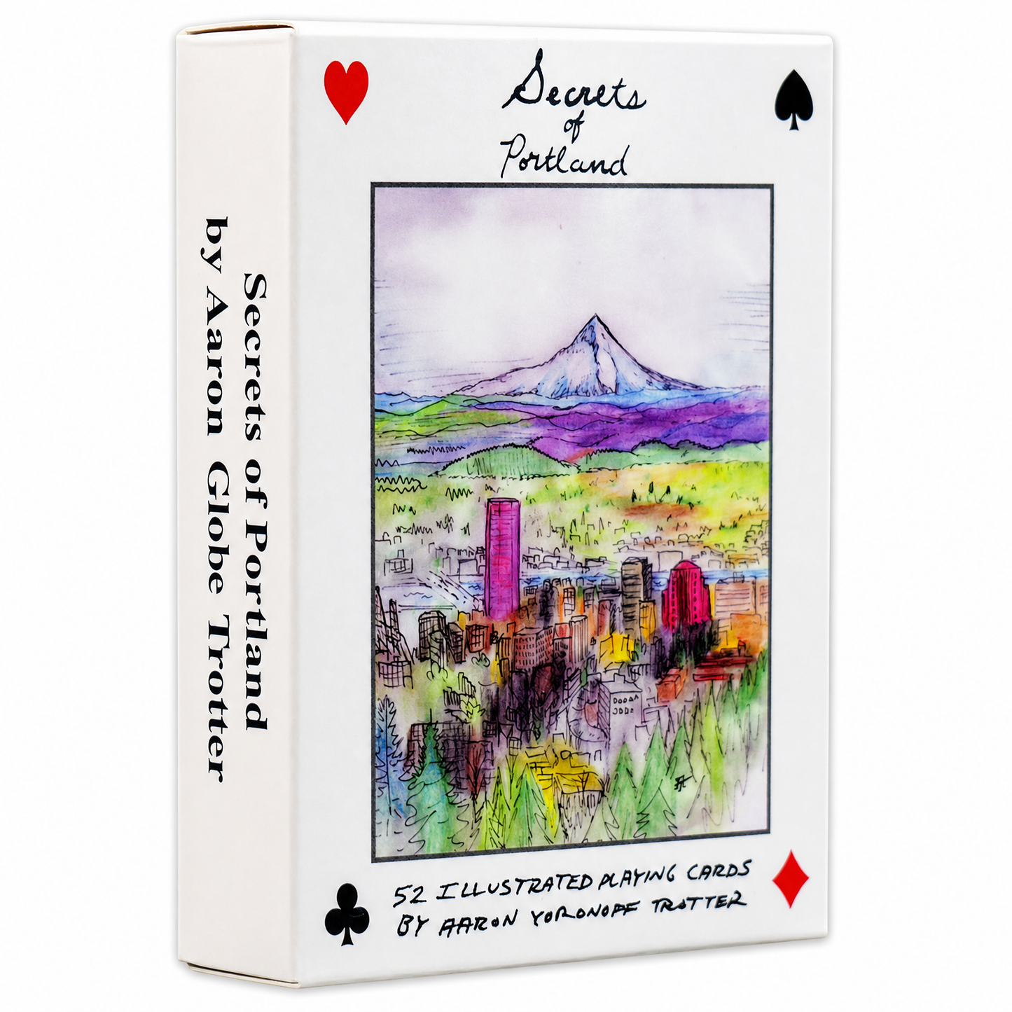 Secrets of Portland - Aaron Trotter Illustrated Playing Cards