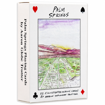 Palm Springs - Aaron Trotter Illustrated Playing Cards