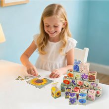 Flower Speaks, Glitter finish, 24 Mini Pack 1000 Pieces Puzzles