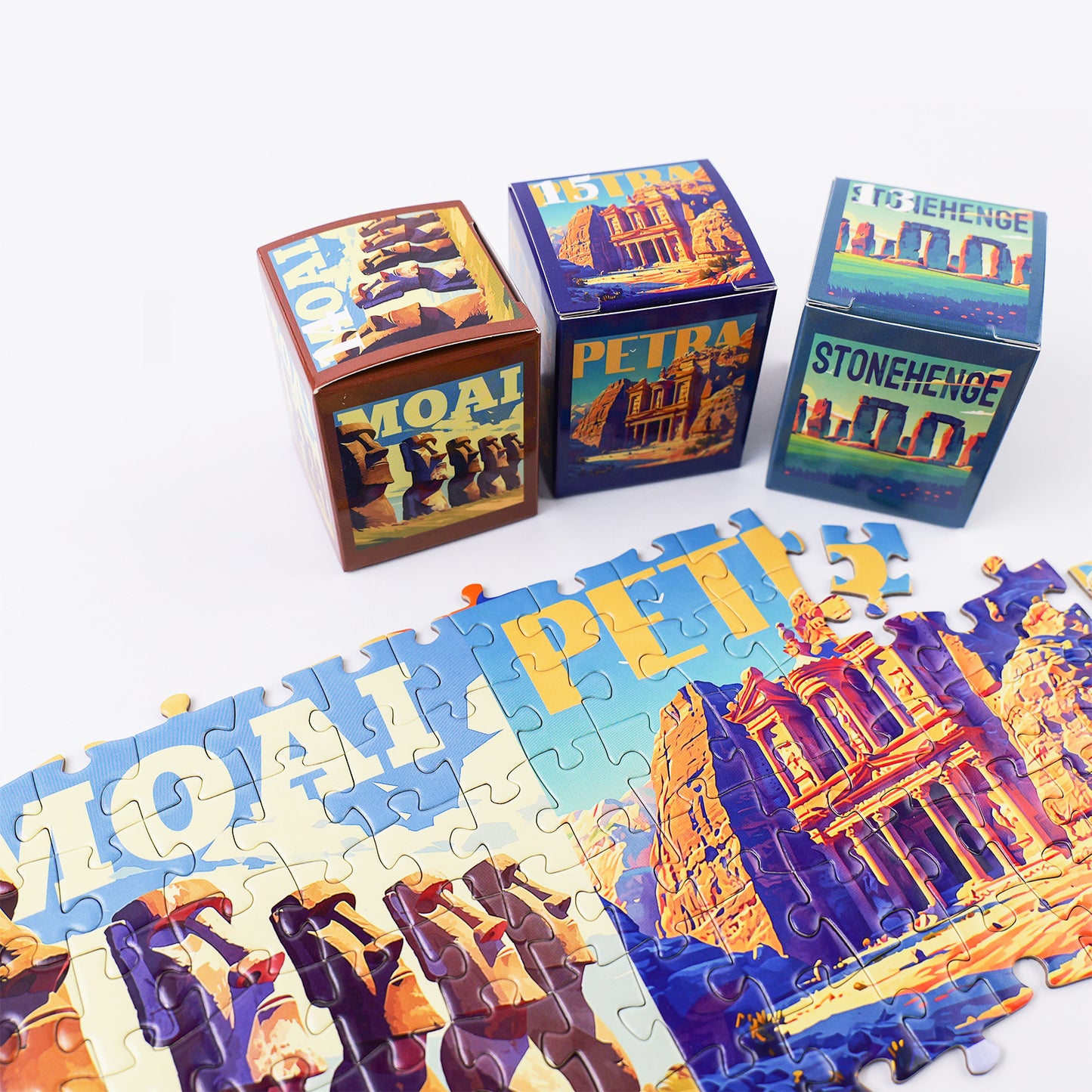 World Heritage, 24 Mini Pack Jigsaw Puzzles, 1000 Pieces