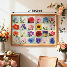 Flower Speaks, Glitter finish, 24 Mini Pack 1000 Pieces Puzzles