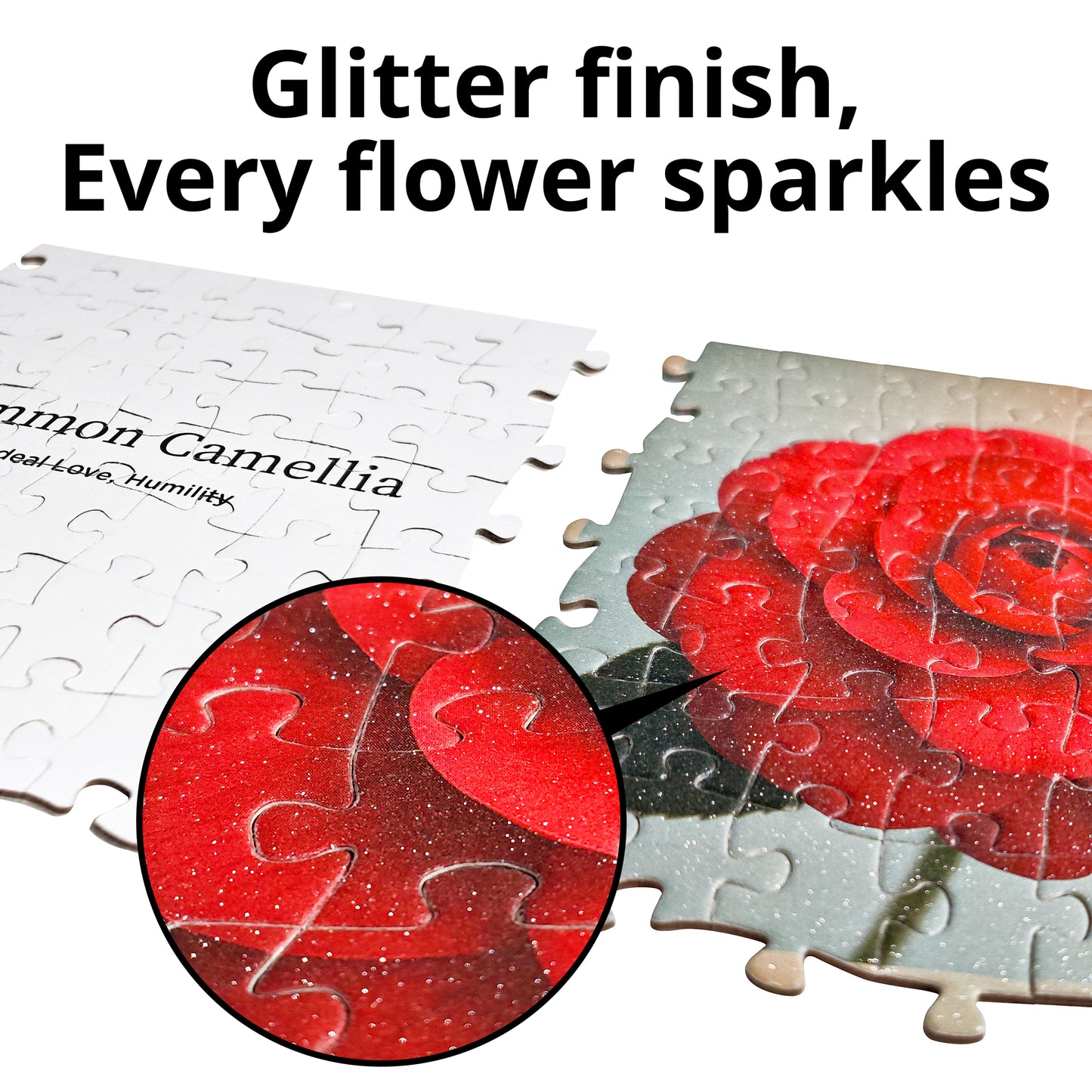Flower Speaks, Glitter finish, 1000 Pieces, 24 Mini Packs