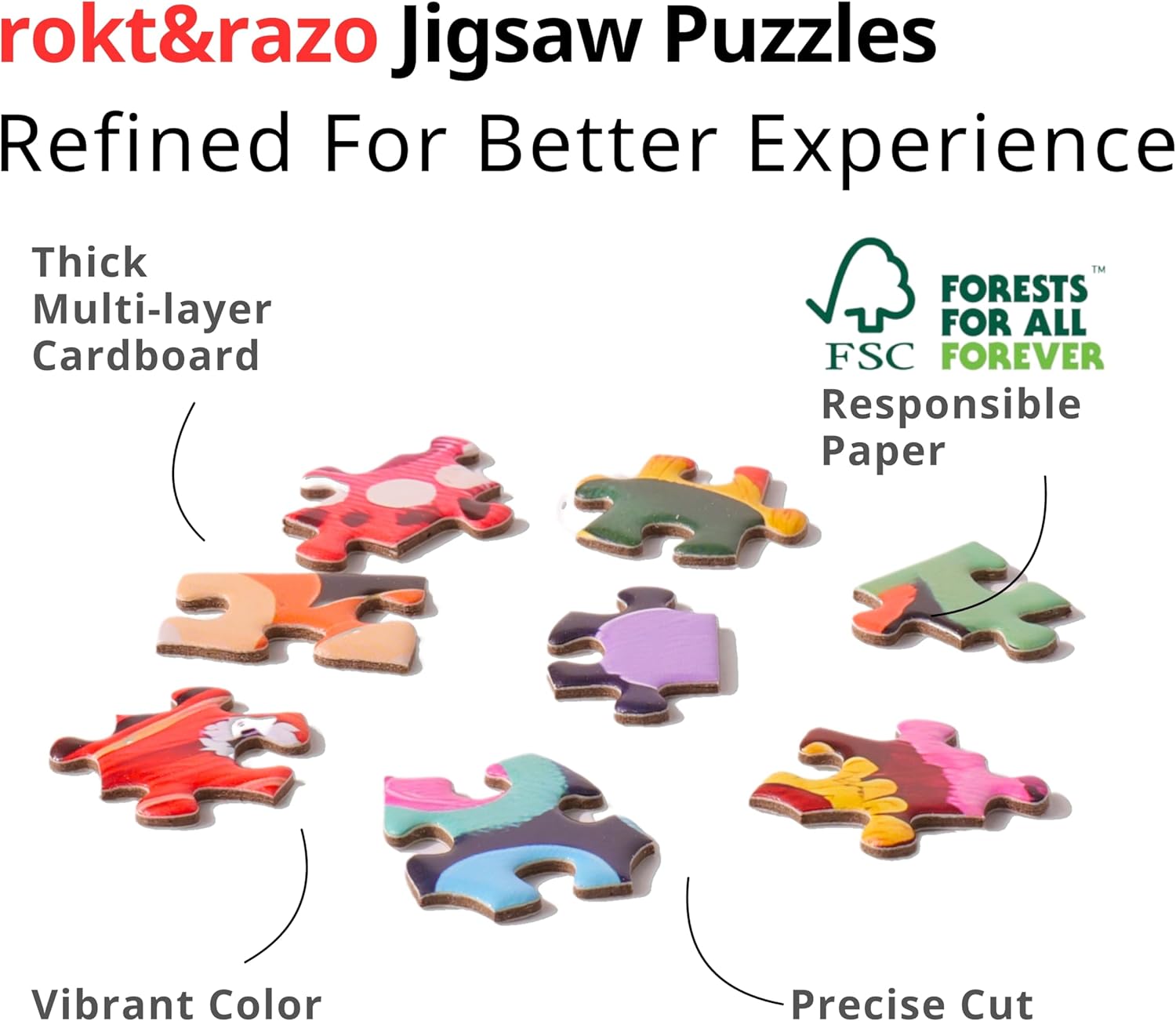 precision cut travel jigsaw puzzle pieces