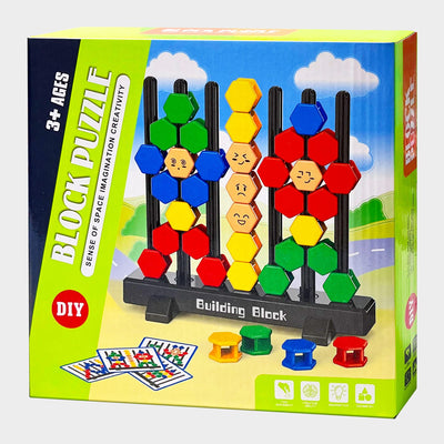 3D Hexagon Building Blocks Puzzle Board Games