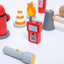 Firefighter Suit Children Role-Playing Toys Wooden Firefighting Tools