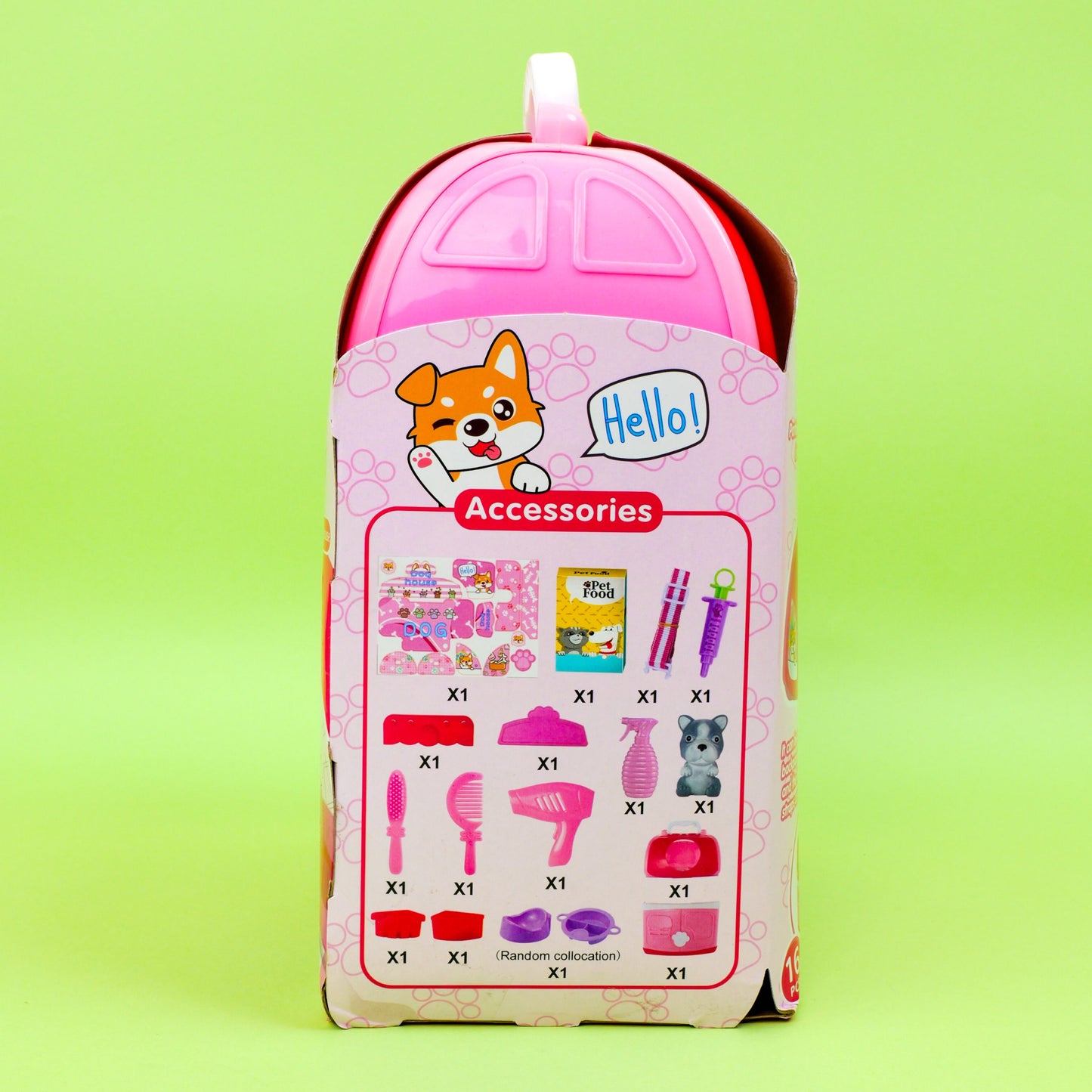 3-in-1 Pet Backpack, Pretend Toys for Kids