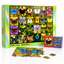Butterfly Symphony, 24 Mini Pack 1000 Pieces Jigsaw Puzzles with Laser Iridescent Finish, 8 Puzzle Stickers, Finished Size 27.5 * 19.7 in