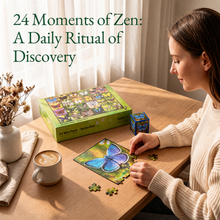 Butterfly Symphony, 24 Mini Pack 1000 Pieces Puzzles
